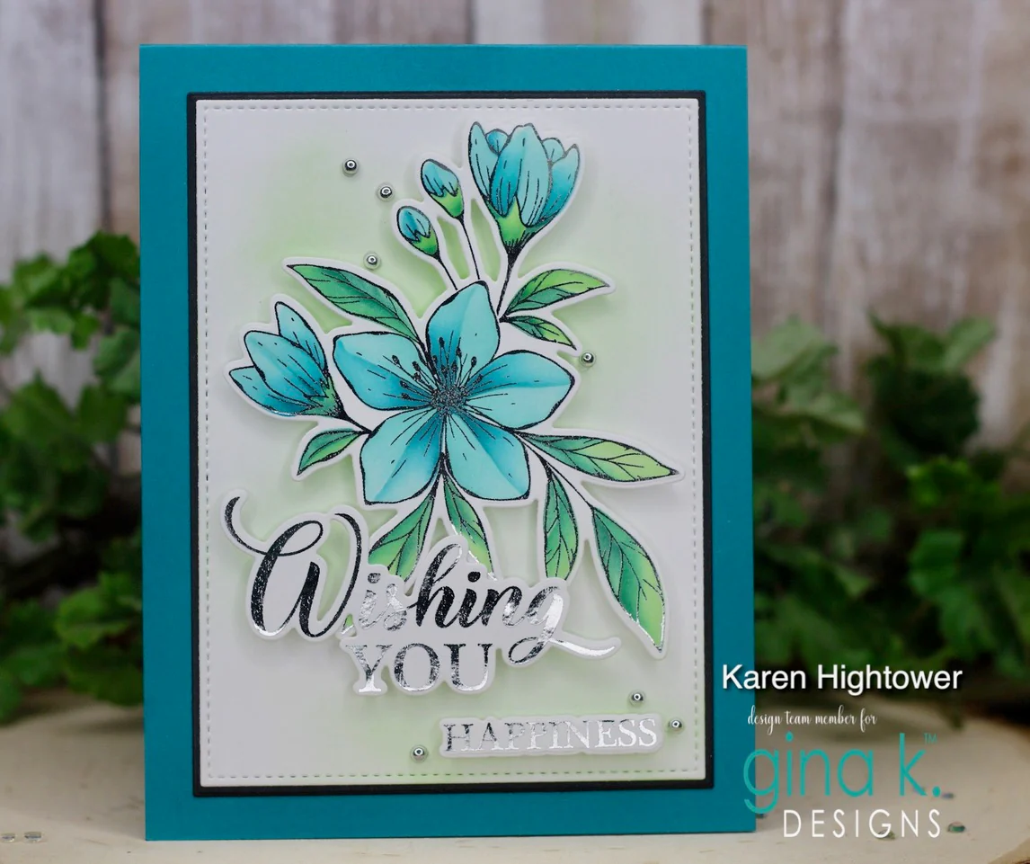 POLY-GLAZE Foiling Sheets- Wishful Florals - Image 2