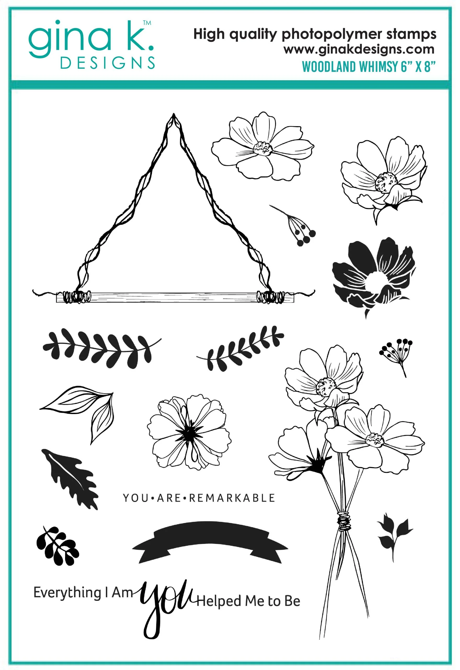 CLEARANCE - NO RETURNS STAMPS- Woodland Whimsy