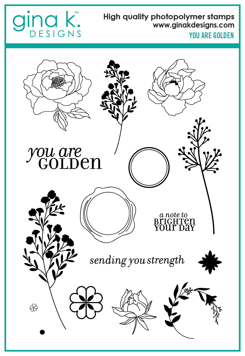 CLEARANCE - NO RETURNS STAMPS- You are Golden