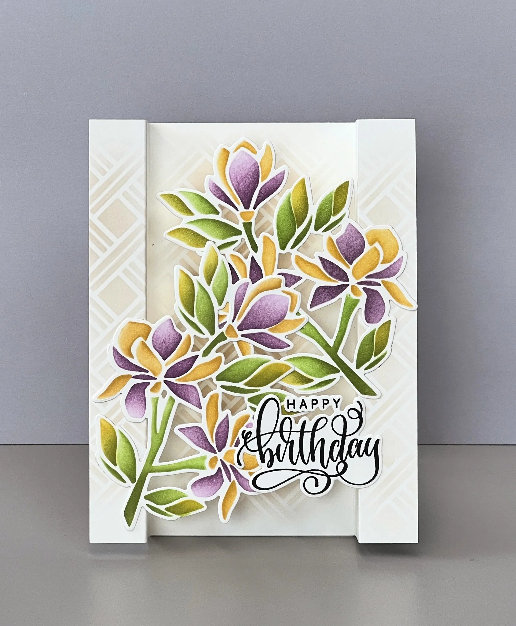 STENCIL- Fancy Florals Layering Stencils - Image 5