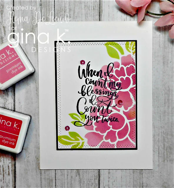 STENCIL- Floral - Image 3
