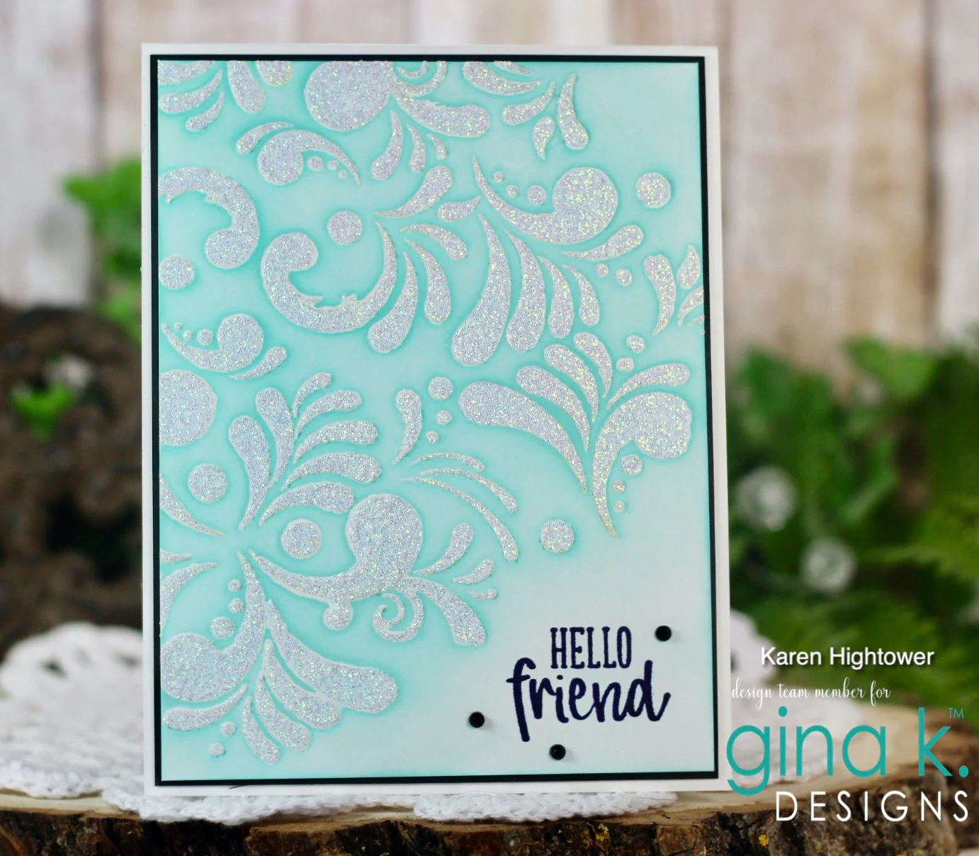 STENCIL- Funky Flourish - Image 3