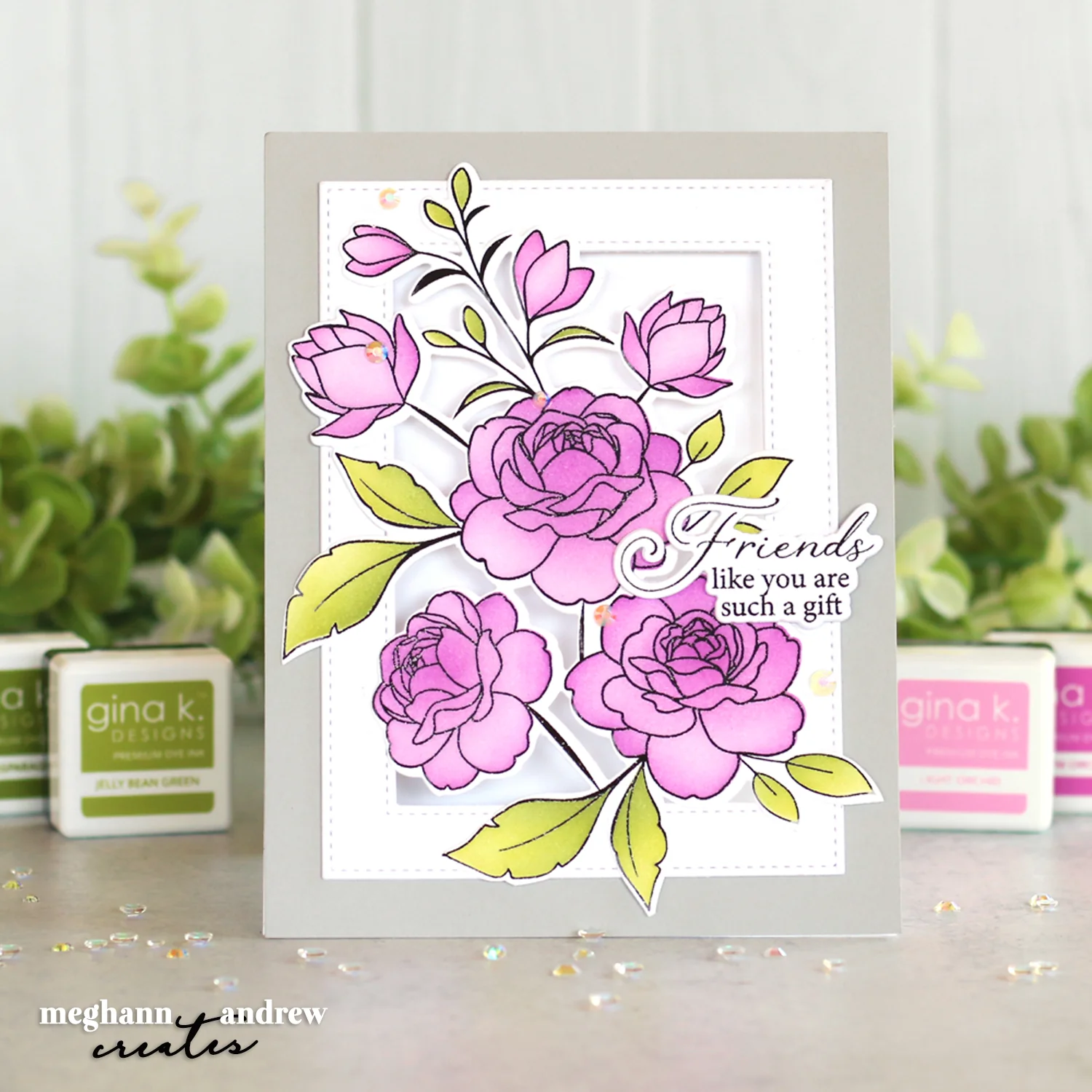 STENCIL- Hand-Picked Flowers Layering Stencil - Image 2