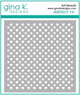 STENCIL- Heartfelt