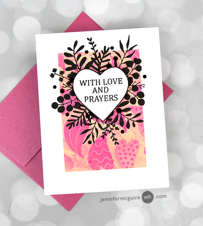 STENCIL- Layered Hearts - Image 4