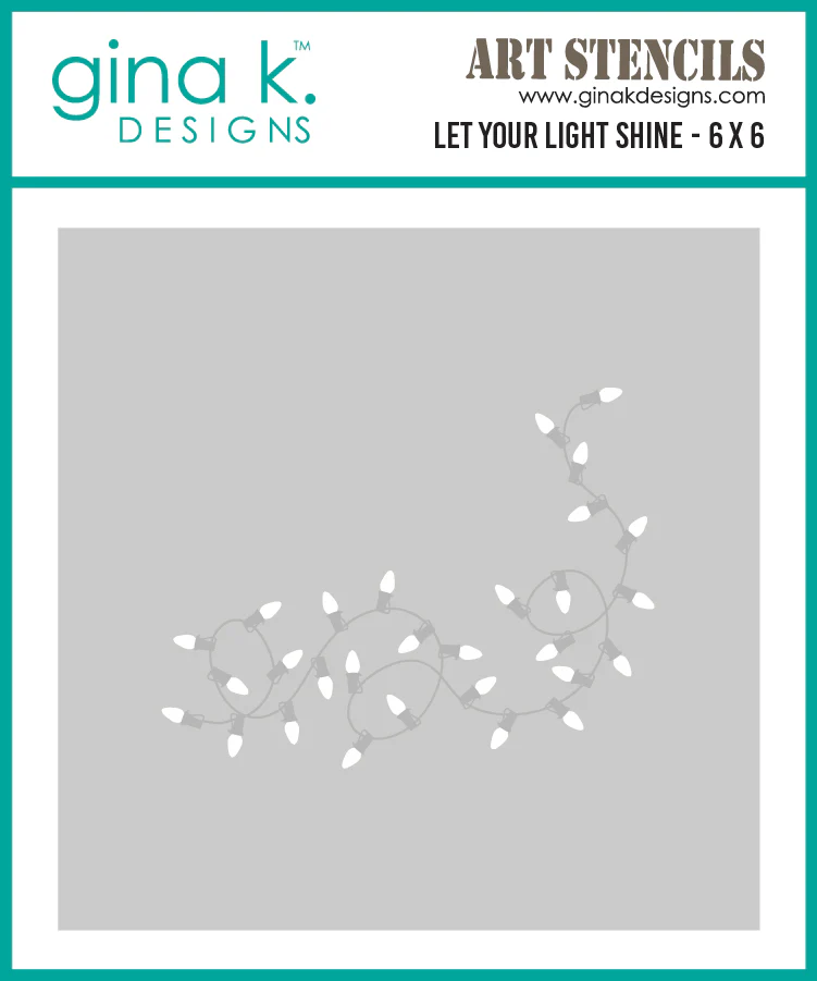 STENCIL- Let Your Light Shine