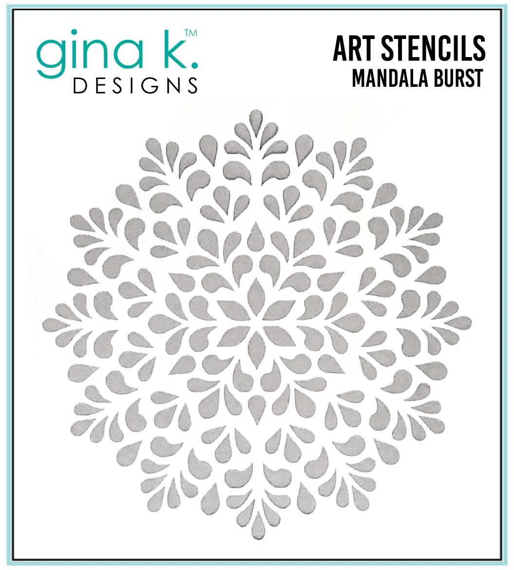 STENCIL- Mandala Burst