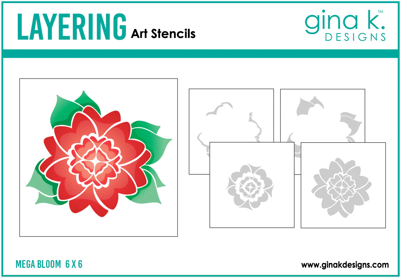 STENCIL- Mega Bloom