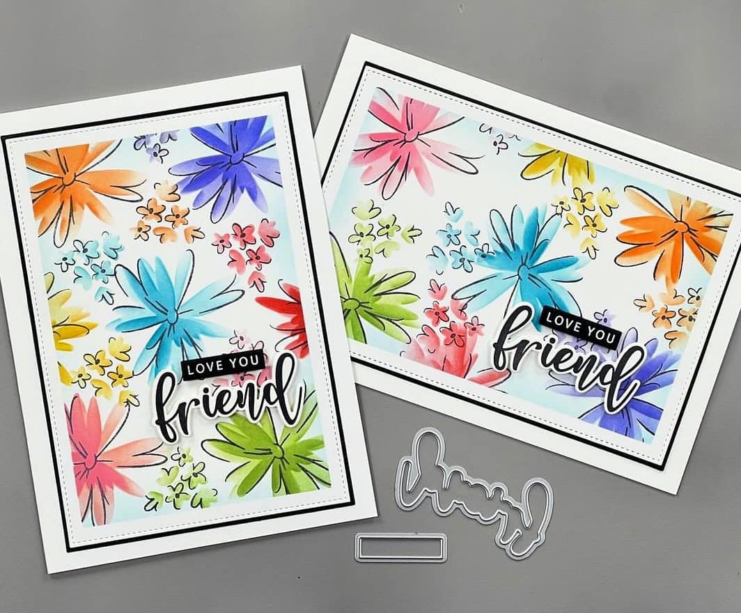 STENCIL- Modern Floral - Image 3
