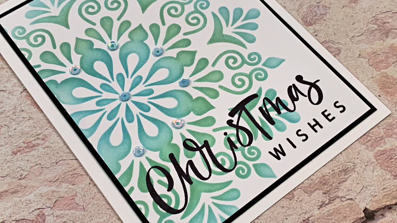 STENCIL- Snowflake Mandala - Image 3
