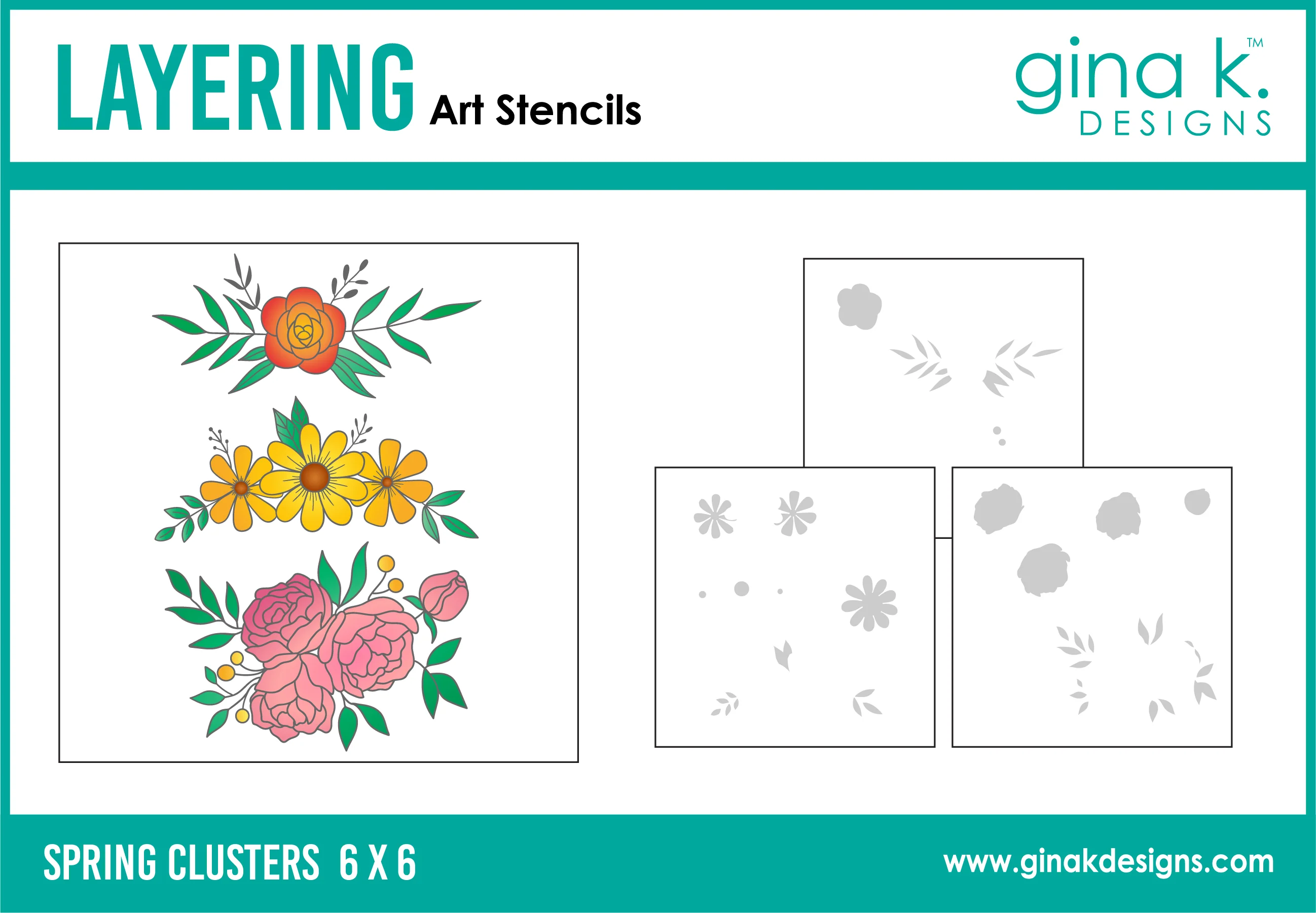 STENCIL- Spring Clusters