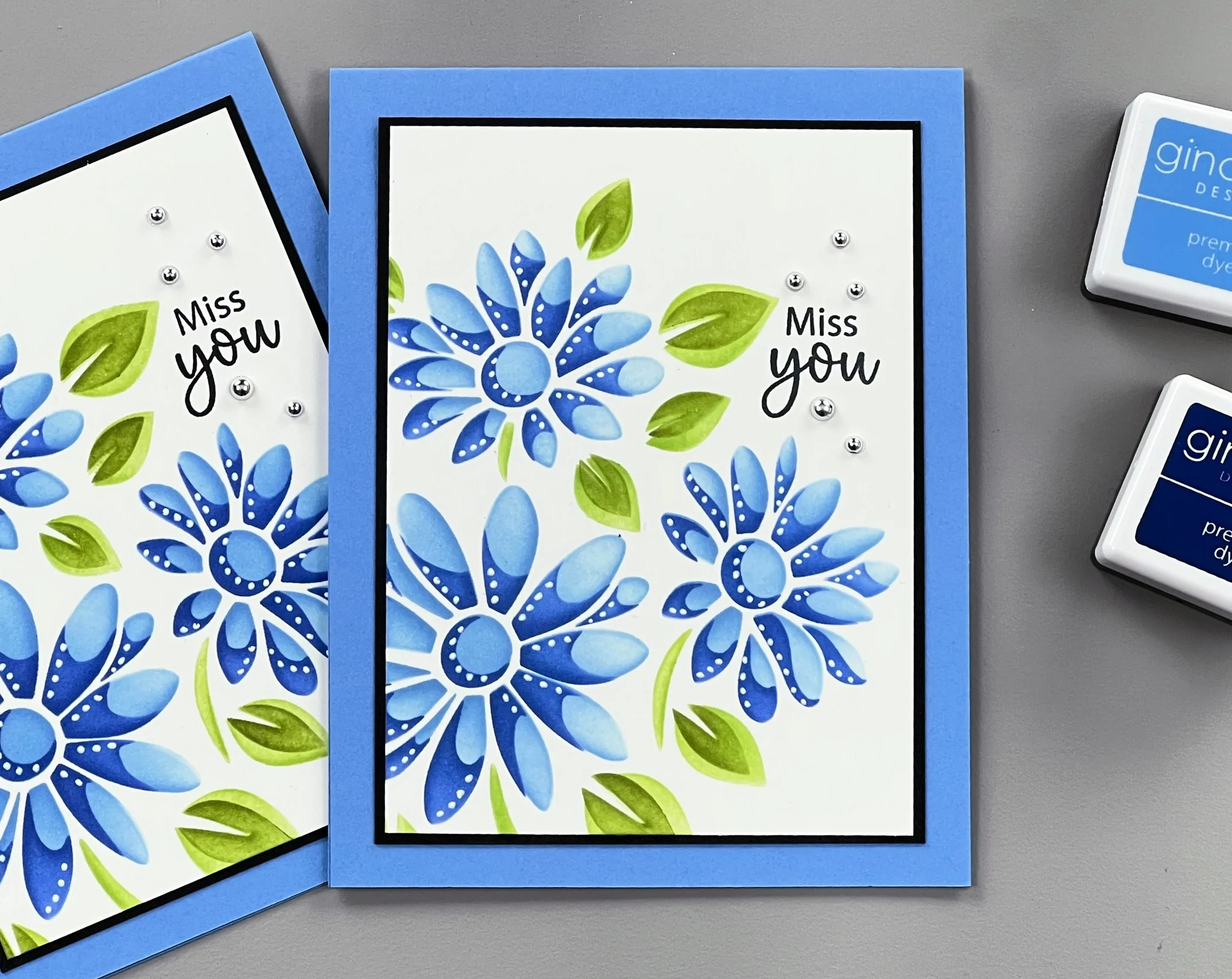 STENCIL- Spring Daisies Layering Stencil - Image 3