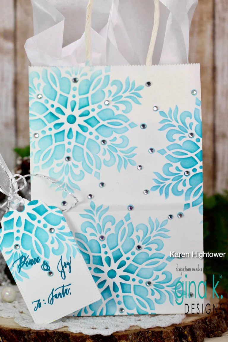 STENCIL- Stellar Snowflake - Image 4