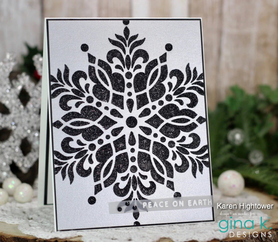 STENCIL- Stellar Snowflake - Image 5
