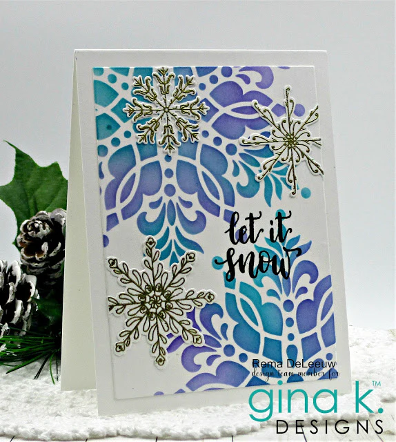 STENCIL- Stellar Snowflake - Image 6
