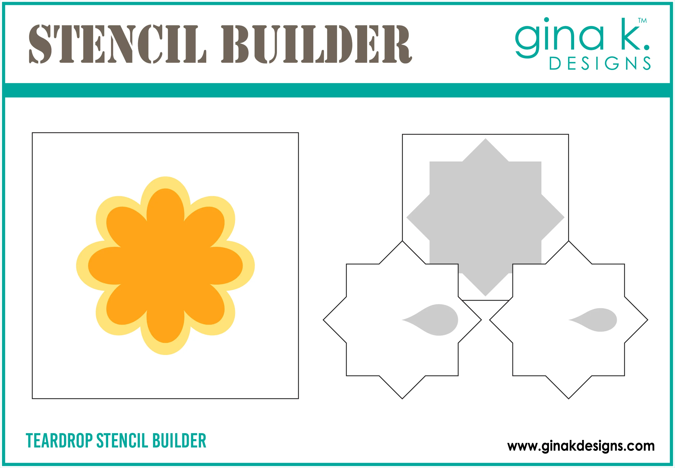 STENCIL- Teardrop Stencil Builder