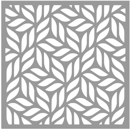 STENCIL- Thick Brush