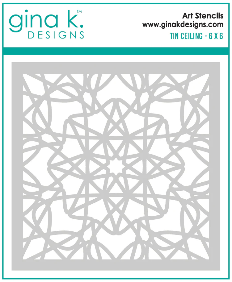 STENCIL- Tin Ceiling