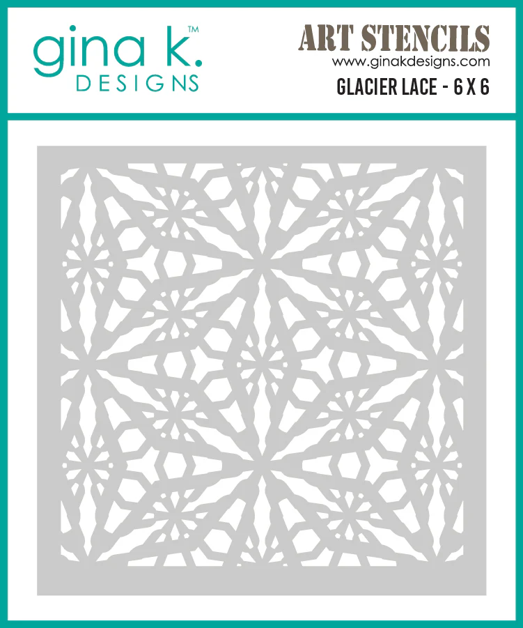 STENCIL- Glacier Lace