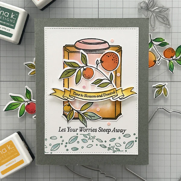 STENCIL- Simplici-Tea and Joy - Image 4