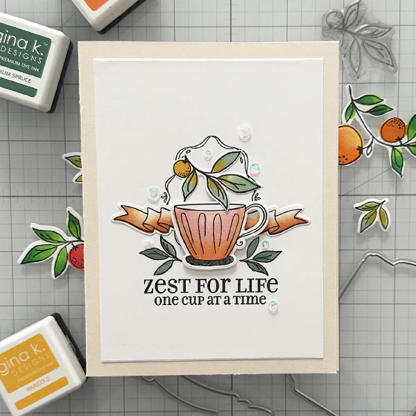 STENCIL- Simplici-Tea and Joy - Image 8