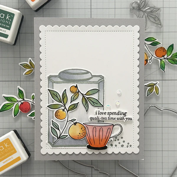 STENCIL- Simplici-Tea and Joy - Image 9
