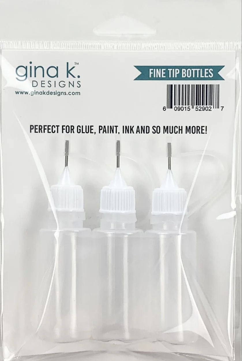 STORAGE- Fine Tip Bottles- 3 Pack