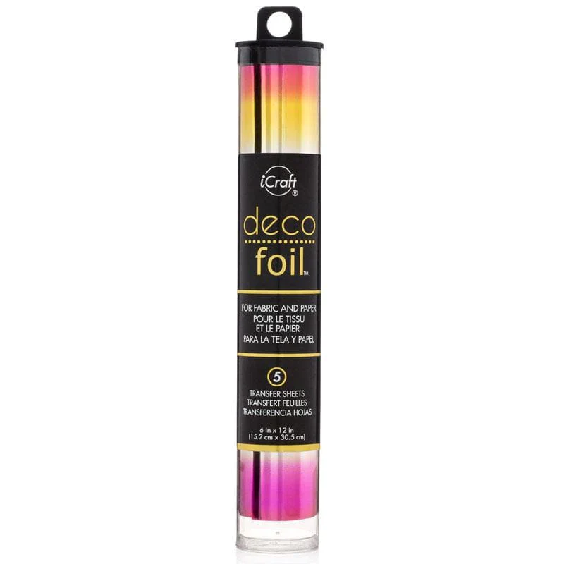 TOW- Deco Foil Transfer Sheets- Summer Rainbow