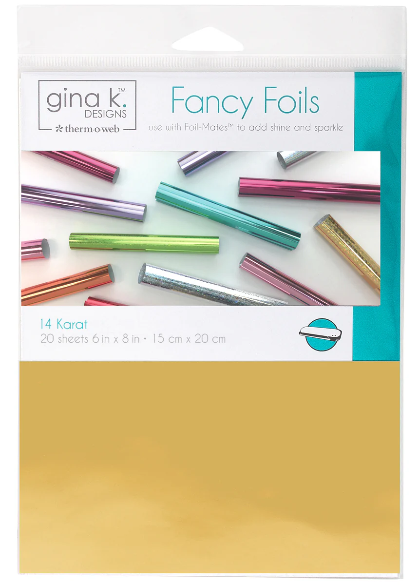 TOW- Fancy Foils 6" x 8"- 14 Karat