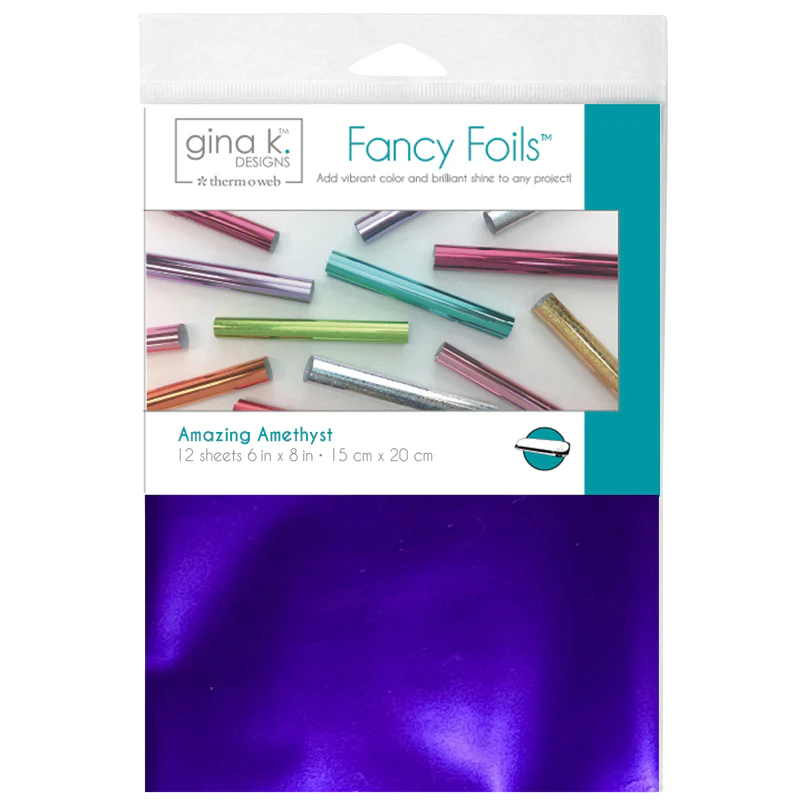 TOW- Fancy Foils 6" x 8"- Amazing Amethyst