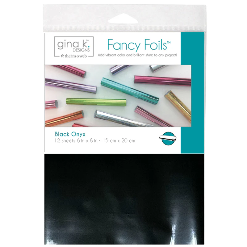 TOW- Fancy Foils 6" x 8"- Black Onyx
