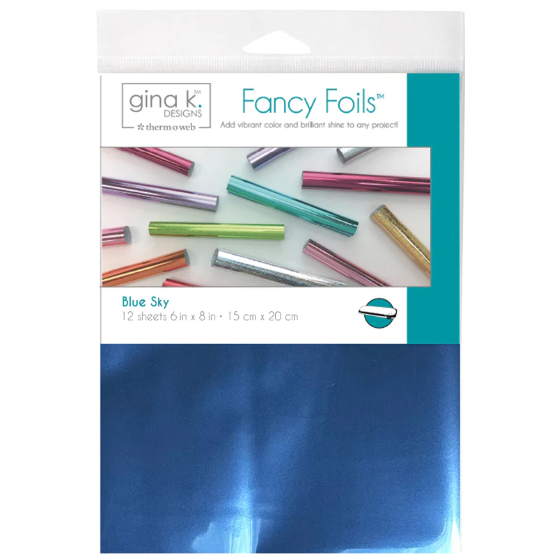 TOW- Fancy Foils 6" x 8"- Blue Sky