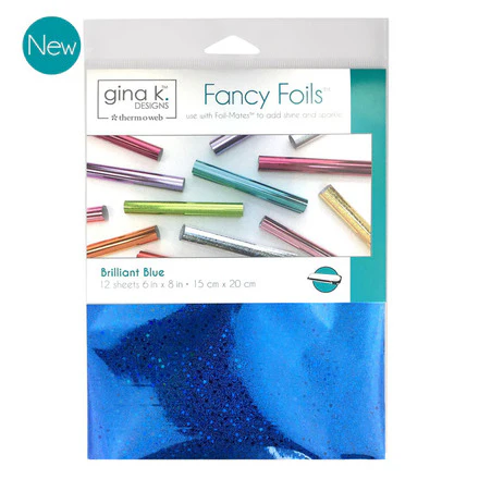 TOW- Fancy Foils 6" x 8"- Brilliant Blue