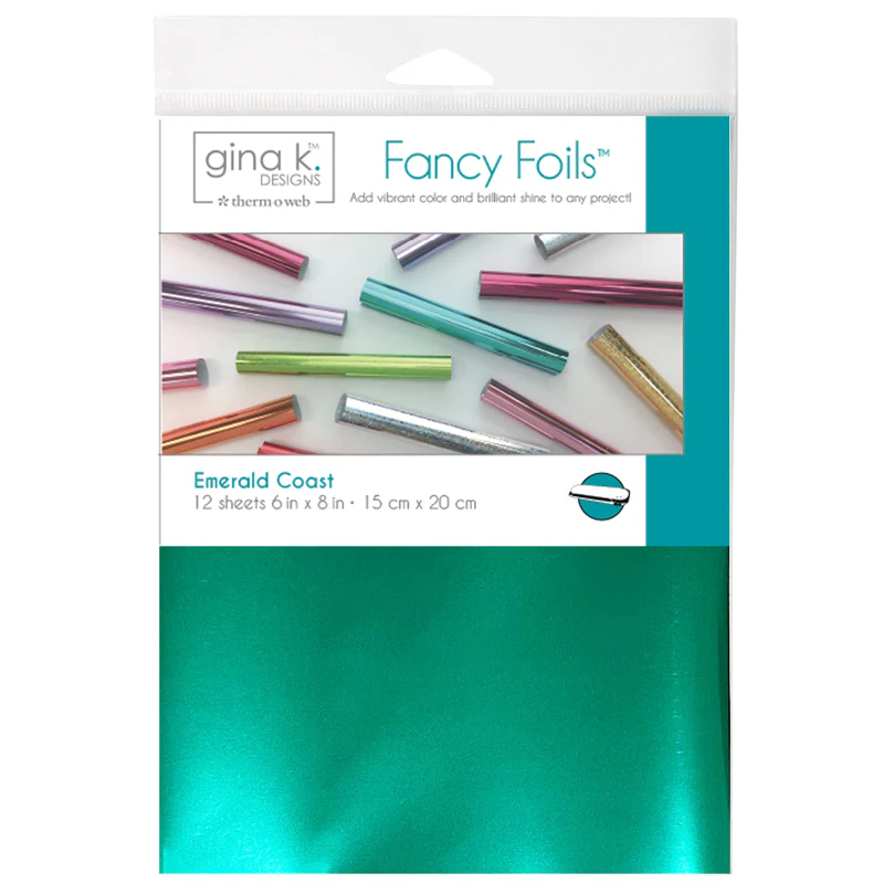 TOW- Fancy Foils 6" x 8"- Emerald Coast