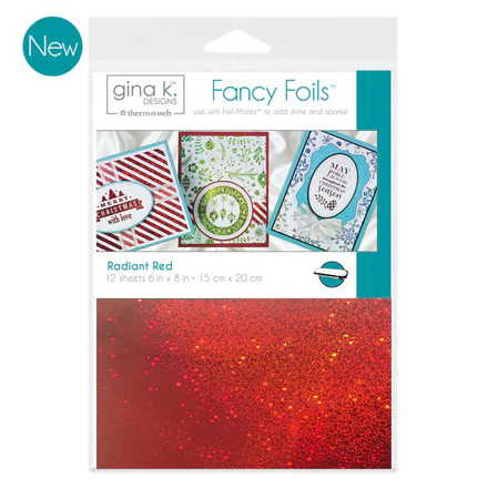 TOW- Fancy Foils 6" x 8"- Radiant Red