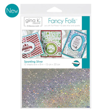 TOW- Fancy Foils 6" x 8"- Sparkling Silver