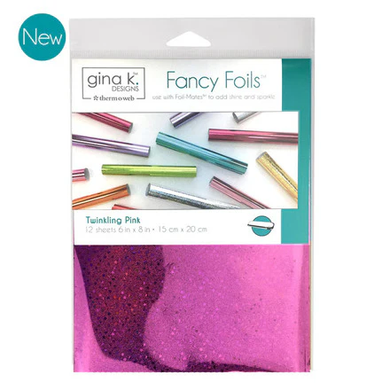 TOW- Fancy Foils 6" x 8"- Twinkling Pink