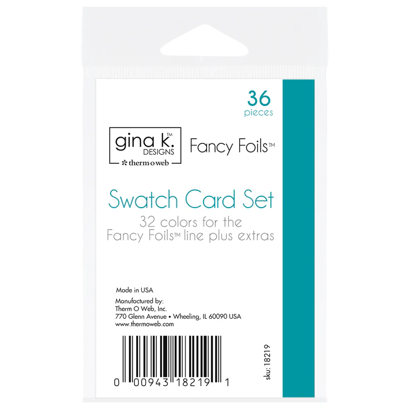 TOW- Fancy Foils Swatch Card Set - Image 2